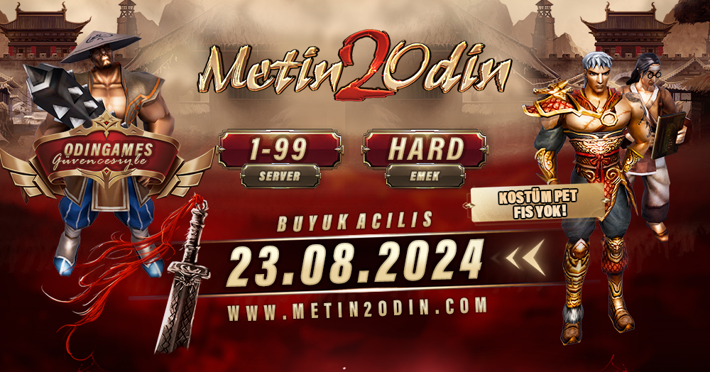 Metin2Odin, Metin2Odin pvp, Metin2Odin oyna, Metin2Odin kayit, Metin2Odin tanitim, metin2 pvp, metin2 pvp server, metin2 pvp serverler